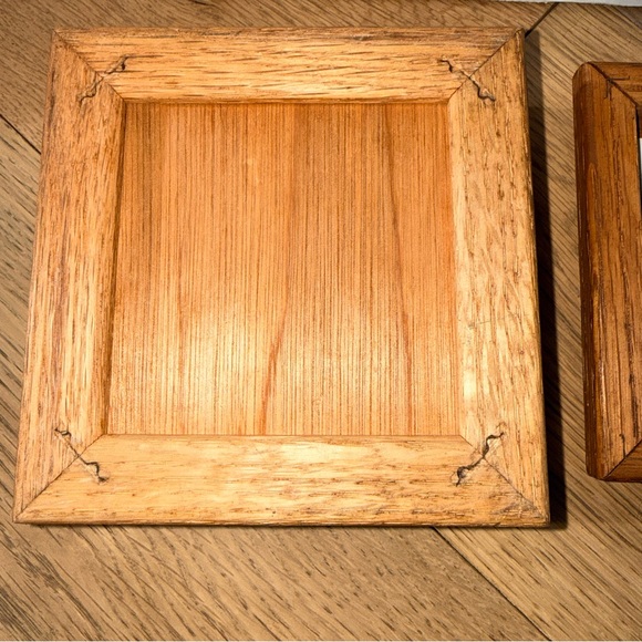 Wooden Jewelry Organizer with Double Wedding Quilt Design - Picture 11 of 14